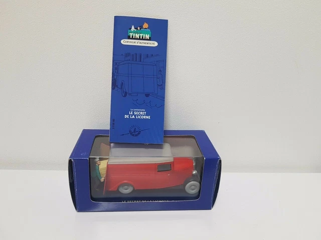 Hergé - Grand voiture Tintin (échelle 1/24) - Le Bolide