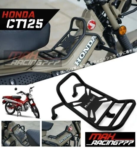 Honda CT125 Trail 125 Hunter Cub 2020 2022 Center Rack Carrier Luggag MotoSkill