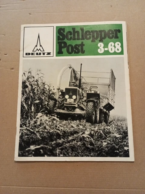 Deutz Schlepper Post 3 -68 Deutz Schlepper Post 3 -68