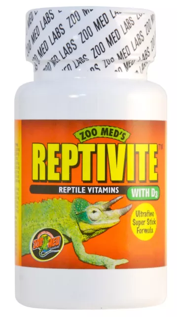 Zoo Med Reptivite mit Vitamin D3, für Reptilien - 226.8 g / A36-8E