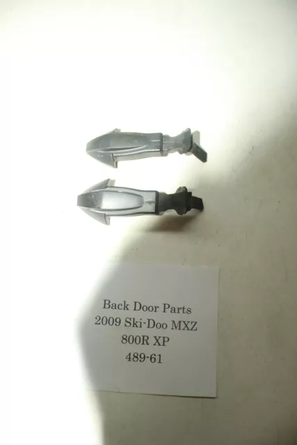 2009 Ski-doo Mxz 800 R Xp 120" Side Panel Latch Latches Right Left