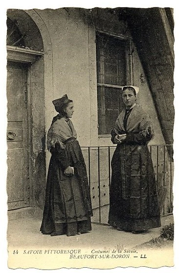 CPA 73 Savoie  Costume Folklore Beaufort-sur-Doron