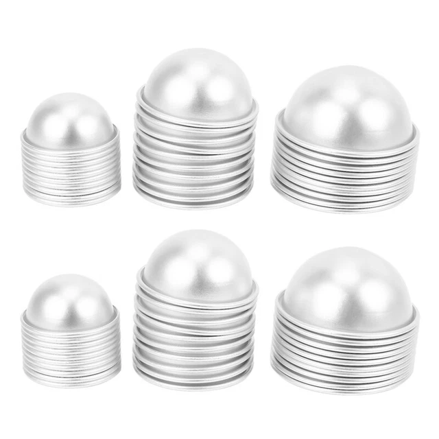 60 Stuecke Ball Form Set, 15 Set 3 Groesse Form & Badebomben DrueckQ1Y8