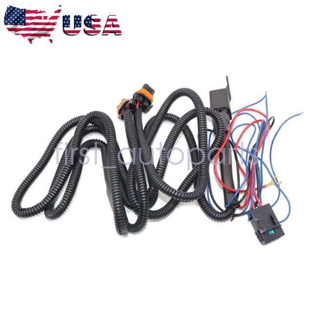 Fog Light Wiring Harness for Chevy Silverado 1500 2500 2003-2006 (2007 Classic)