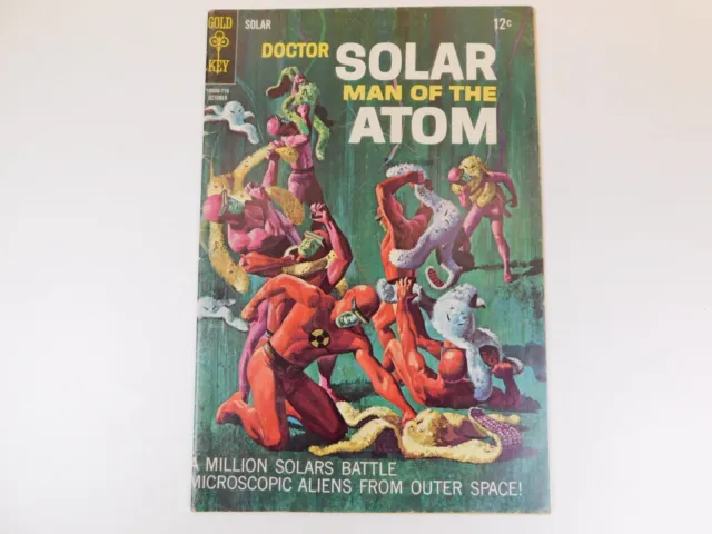 Doctor Solar Man Of The Atom #21 FN- 5.5 1967 Gold Key Comics