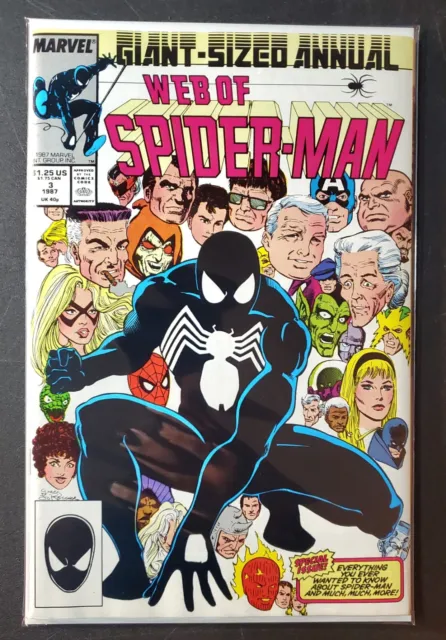 Web of Spider-Man Annual #3 (1987, Marvel)~Great Condition~Free Shipping!