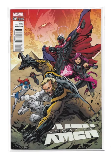 Uncanny X-Men #6 Variant  (2016): Ken Lashley Connecting Variant! NM (9.4)!