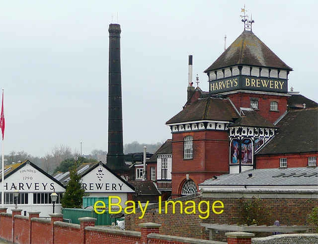 Foto 6x4 Harveys Brauerei, Lewes, East Sussex Harveys hat um 2009 gebraut