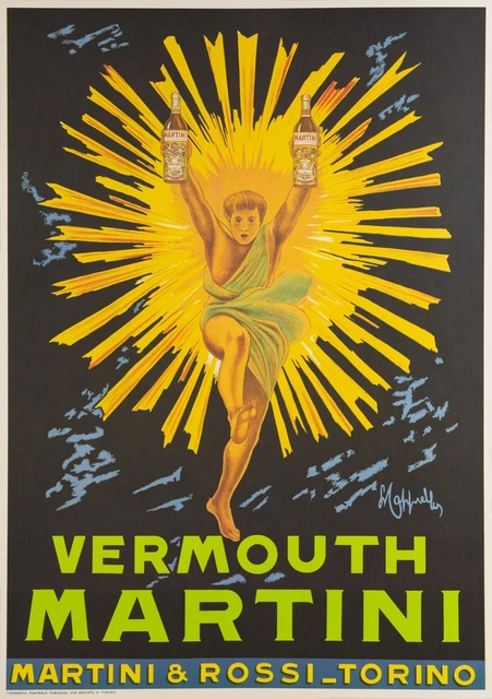 Affiche Originale Valpolicella Classico DOC Années 1980 - Illustration Milo Manara