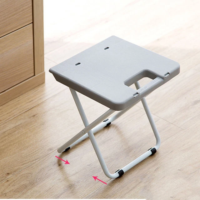 Silla de pesca plegable taburete plegable gris