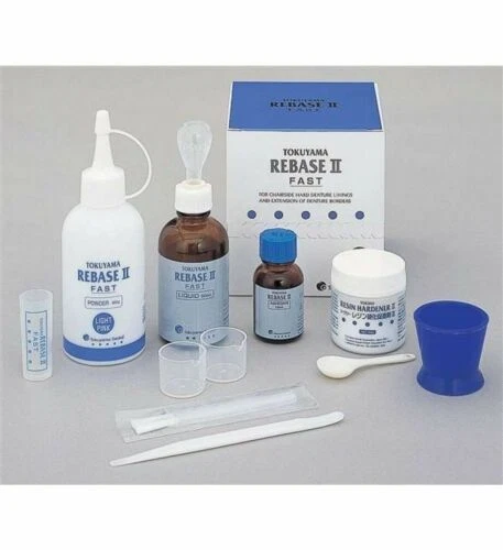 TOKUYAMA REBASE II Fast Dental Chairside Hard Denture Reline Material