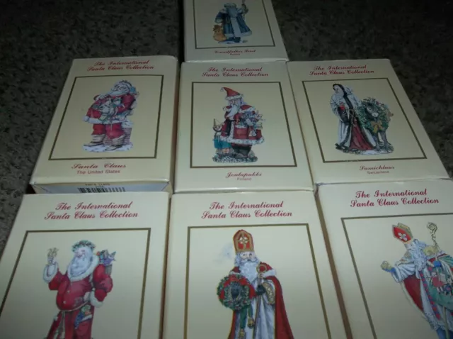 The International Santa Claus Christmas Collection - Lot of 7 