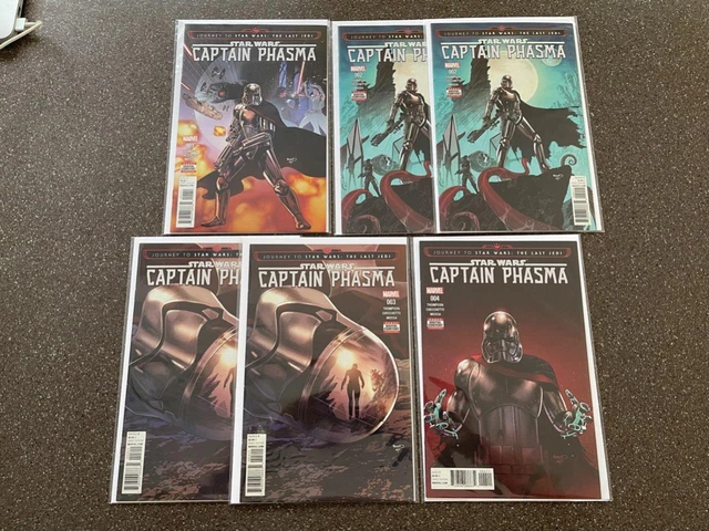 Star Wars Captain Phasma Lot #1-4 Marvel Comics NM