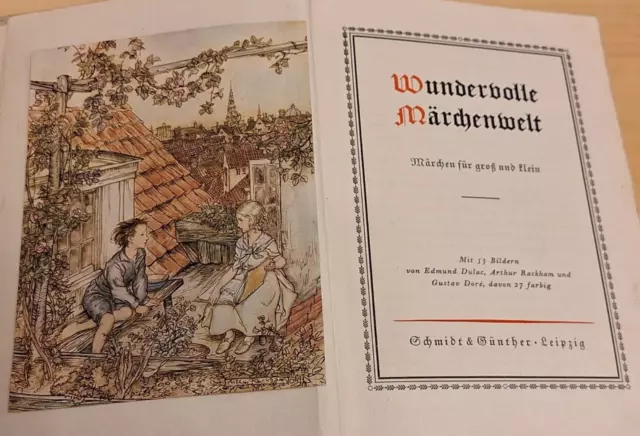 Wundervolle Märchenwelt Märchen für groß und klein 1938