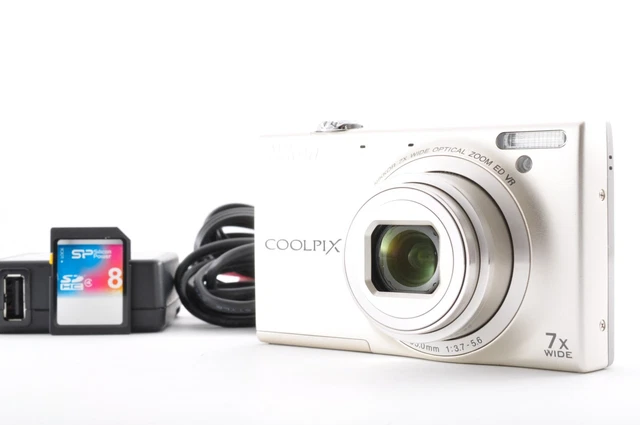 Nikon COOLPIX S6100 NIKON COOLPIX S6100 Shampagne Silver Excellent