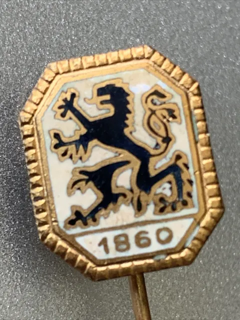 1860 München,goldene Ehrennadel,Anstecknadel,40-50iger Jahre Bayern,DFB,Fussball