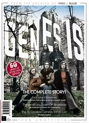 Genesi Complete Story 50 Years From The Archive Of Prog & Rock Future Magazine