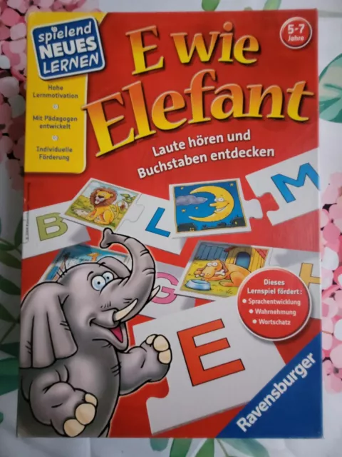 E wie Elefant ~Ravensburger ~spielend neues Lernen