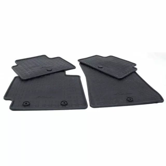 New Genuine Kia Soul All Weather Floor Mats Set Rubber (2014-2019) OE B2F13AC000