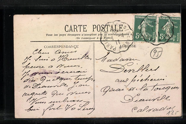 CPA Argenteuil, Rue Kléber a la Colonie 1911 2
