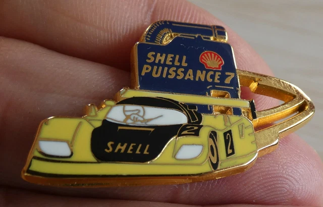Pin's Porsche Shell 24h Du Mans - Arthus Bertrand - Prototype - Rare