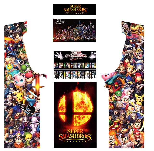 Stickers Spéciaux Dead Or Alive 5 Pour Borne D'arcade MAME – Édition Spéciale + Cadeaux