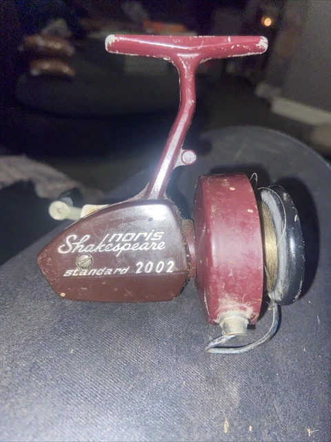 Moulinet De Pêche Vintage Shakespeare Noris Standard 2002 - Bobine Fixe - Main Gauche