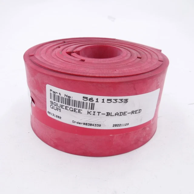 Front & Rear Linatex Squeegee Blade Kit Red 56115333 for Advance SC901 Scrubber