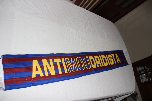 BUFANDA DE FUTBOL ULTRAS F.C BARCELONA ANTIMOUDRIDITA ESCASA SCARF