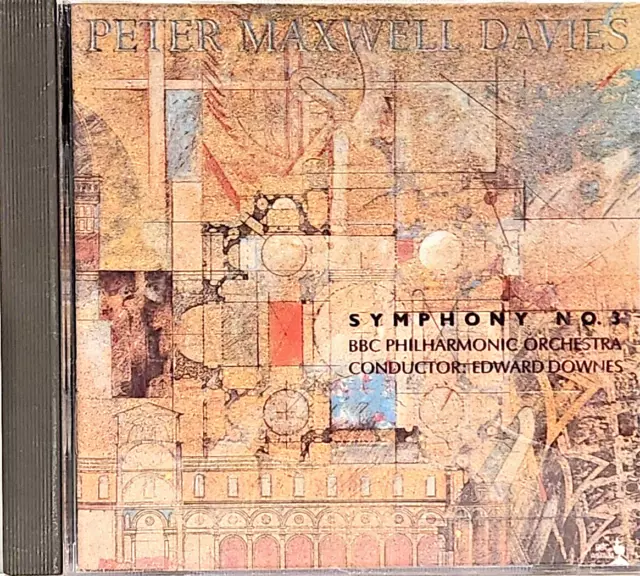 Maxwell Davies: Symphony No. 3 - BBC Philharmonic, Edward Downes - CD