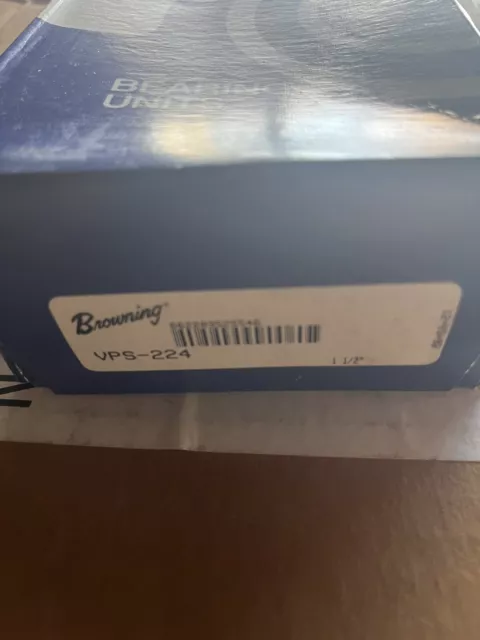 BROWNING BEARINGS,MOUNTED BEARINGS  VPS 224 New