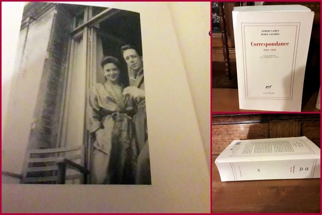 ALBERT CAMUS/MARIA CASARES- CORRESPONDANCE 1944 à 1959- 1300 pages-NRF