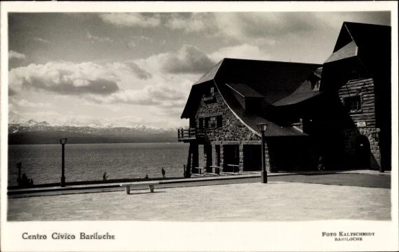 Ak San Carlos de Bariloche Argentinien, Centro Cívico Bariloche - 3887738