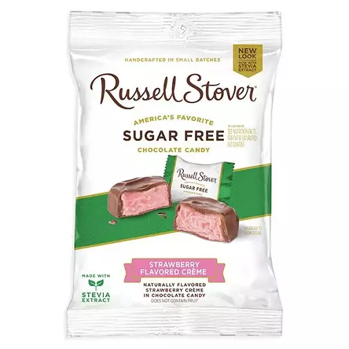 Russell Stover Sugar Free Chocolate Strawberry Creme