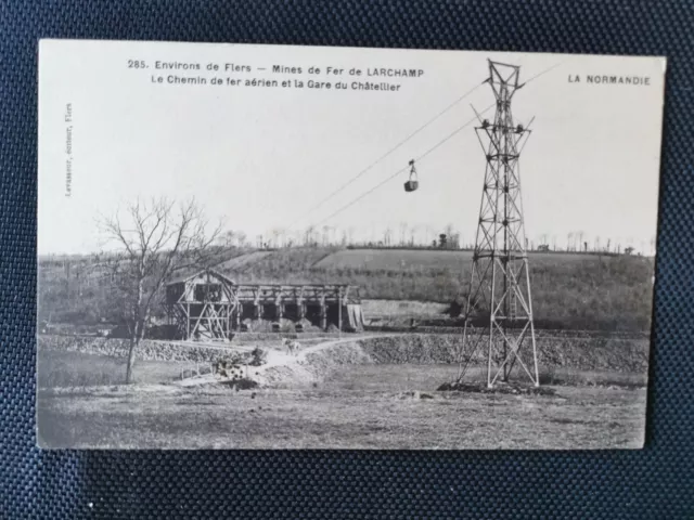 CPA 61 Environs de FLERS - Mines de Fer de LARCHAMP