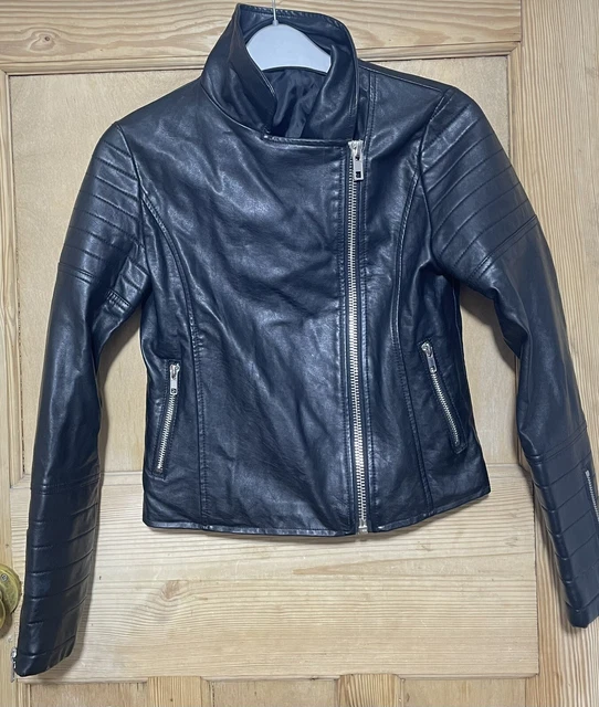 Matalan girls leather jacket outlet