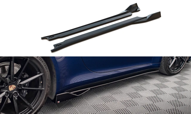 2 X BANDES BAS DE CAISSE - PORSCHE 911 CARRERA GT 996 997 - Ref : BD443 main image 1