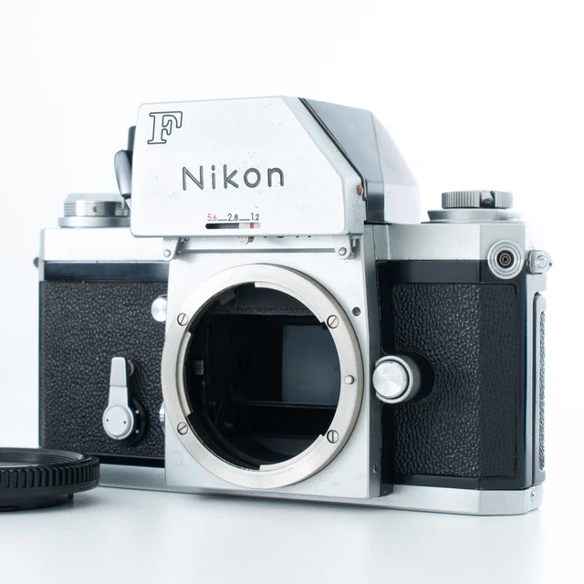 Used Nikon F2 Photomic A Black 35mm Camera w/ Ai 50mm f/1.4 Lens & Case - TESTED - Green