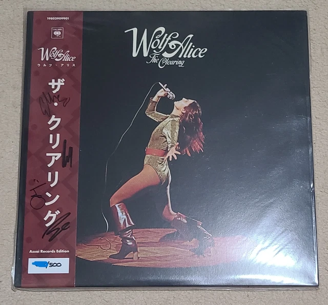 WOLF ALICE THE Clearing LP PERSONALLY SIGNED Vinyl LP Autographed