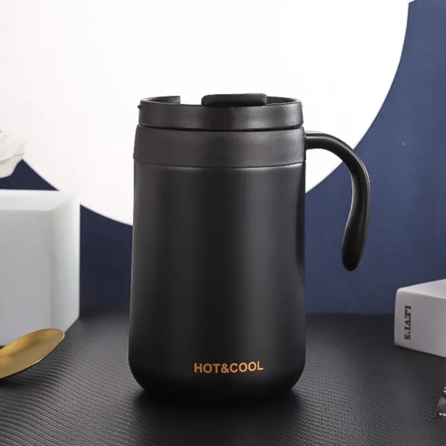 Stainless Steel Desk Mug Travel Mug Insulated Thermos Mug Tea Coffee Thermal tl 2