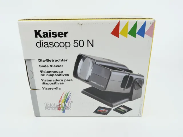 Kaiser 2015 Diascop 50N | Diazubehör Dia Betrachter - ink. 19% MwSt.