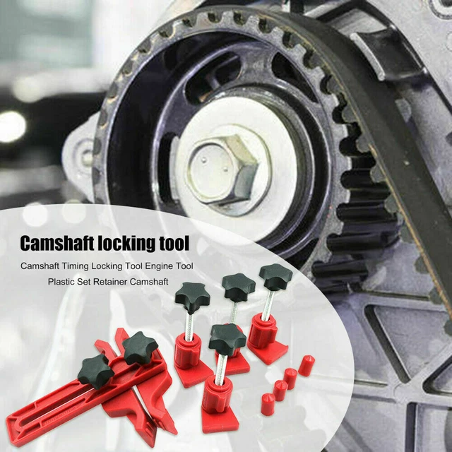 UNIVERSAL CAMSHAFT DUAL Cam Clamp Alignment Timing Retainer Locking