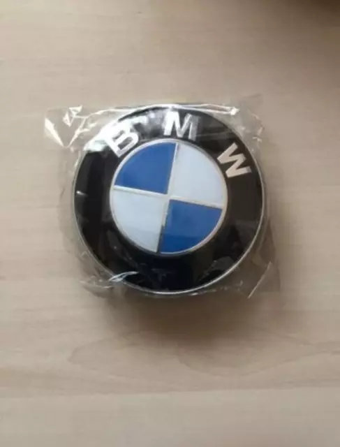 82mm+74mm Auto Emblem Logo Für BMW Vorne Motorhaube Heckklappe Hinten Kofferraum