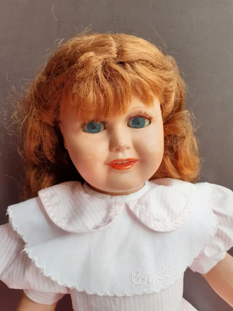 Grande Poupée Ancienne Bella En Rhodoïd 57 Cm – Années 50, Tout D'origine