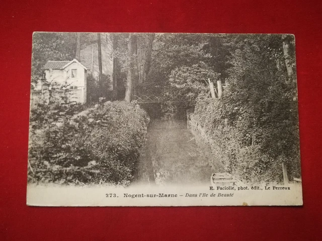 CPA 94 NOGENT sur MARNE - Dans L'Ile de Beauté