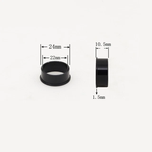 Bike Bicycle Bottom Bracket Adaptor Shim For-Shimano to-SRAM GXP 24 to 22/19mm