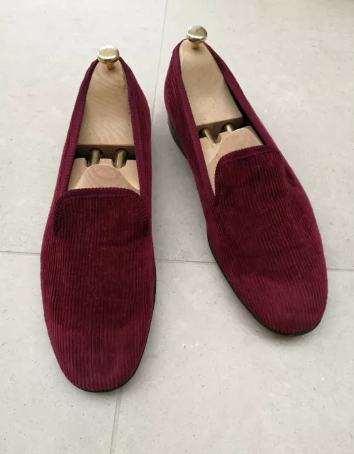 SLIPPERS SULKA FORMAL Shoes 11.5 Uk 45 5 Velvet Gala Savile Row