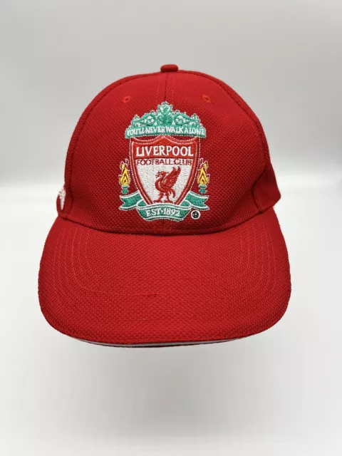 Adidas Soccer LIVERPOOL FOOTBALL CLUB A+ Flex Red Cap Hat Size Large