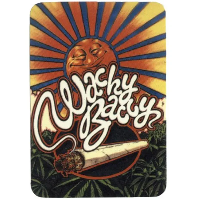 FUN - Joint - Wacky Baccy  - Aufkleber Sticker #274 - Drugs Cannabis Grass
