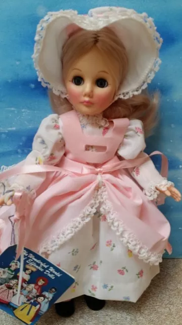 Effanbee 11" Little Bo Peep Doll #1177 w/complete outfit, box, and hang tags